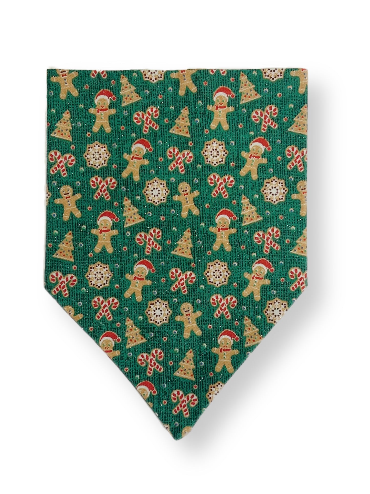 Christmas Gingerbread Dog Bandana