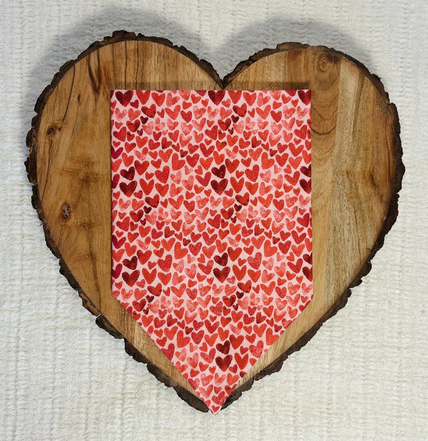 Valentine's Day Heart Dog Bandana