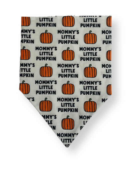 Mommy's Little Pumpkin Dog Bandana