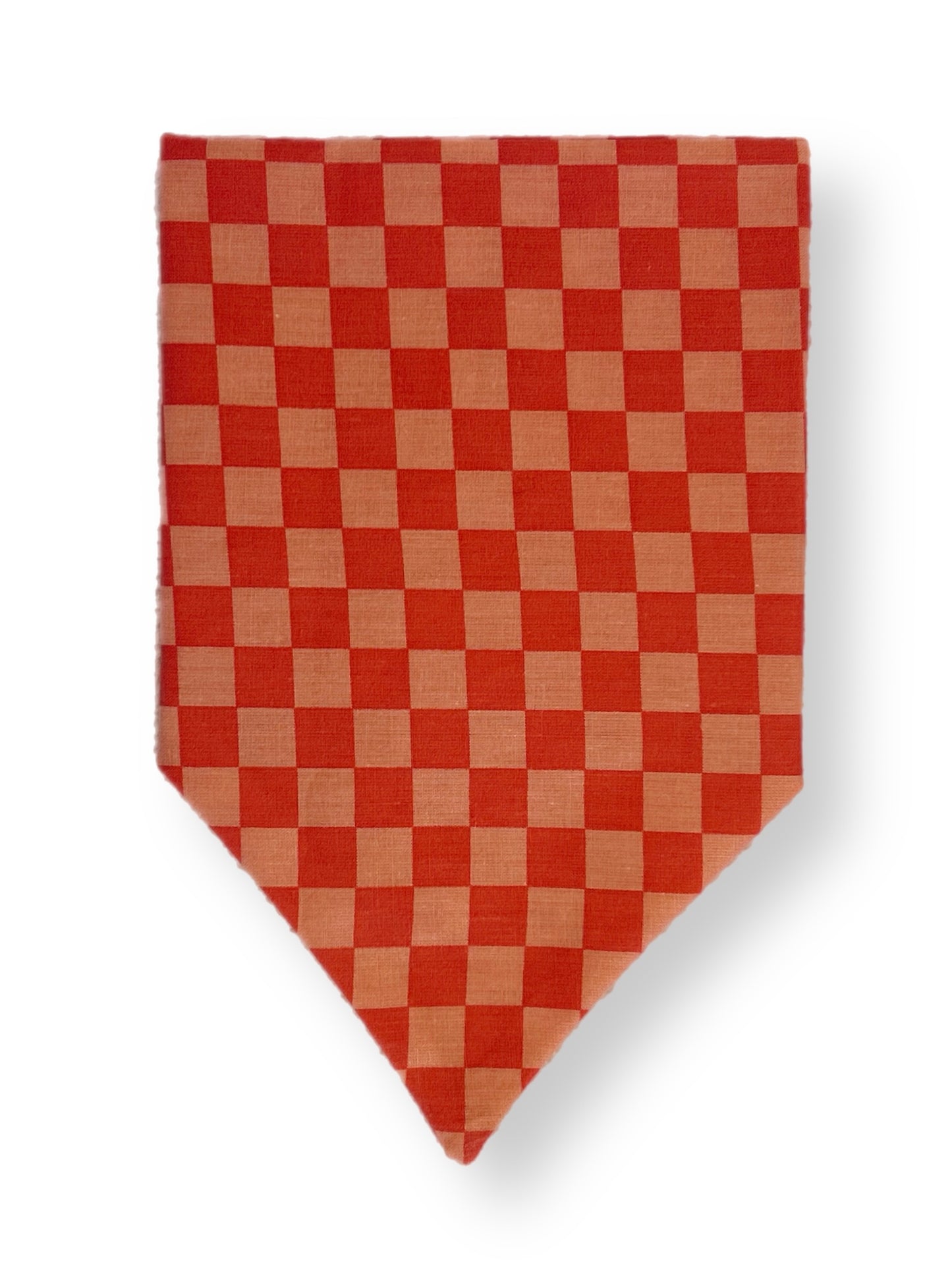 Valentines Checkered Board Dog Bandana