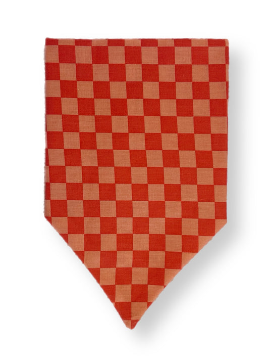 Valentines Checkered Board Dog Bandana