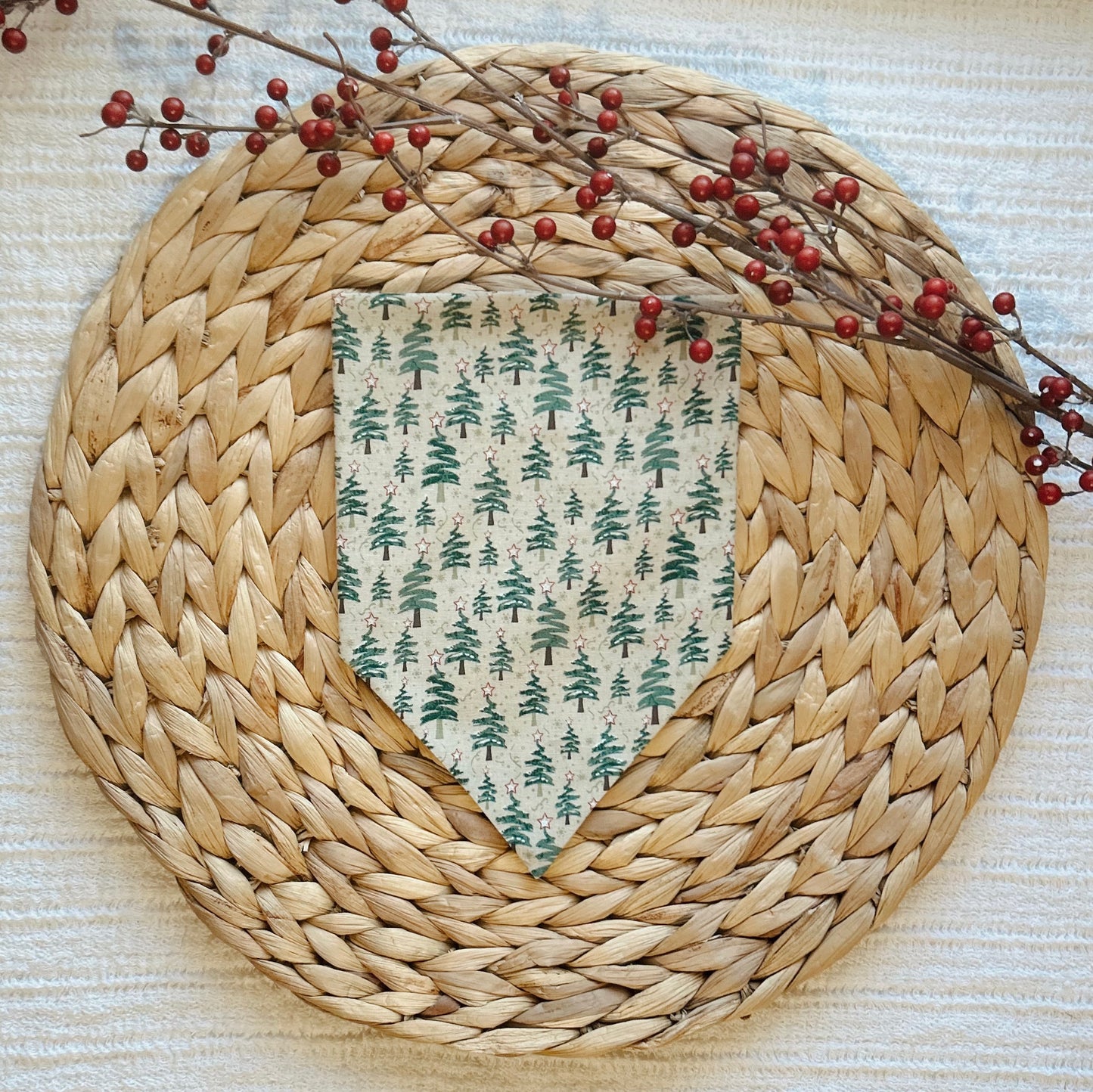 Christmas Forest Dog Bandana