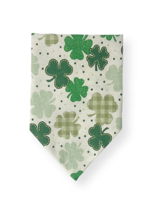 4 Leaf Clover Dog Bandana