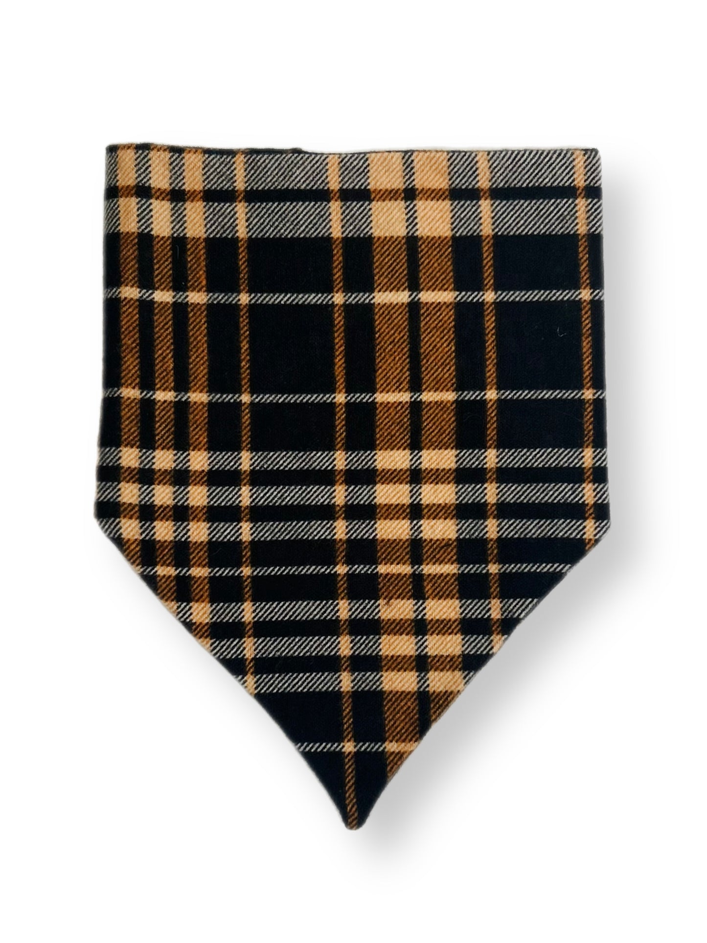 Halloween Plaid Dog Bandana